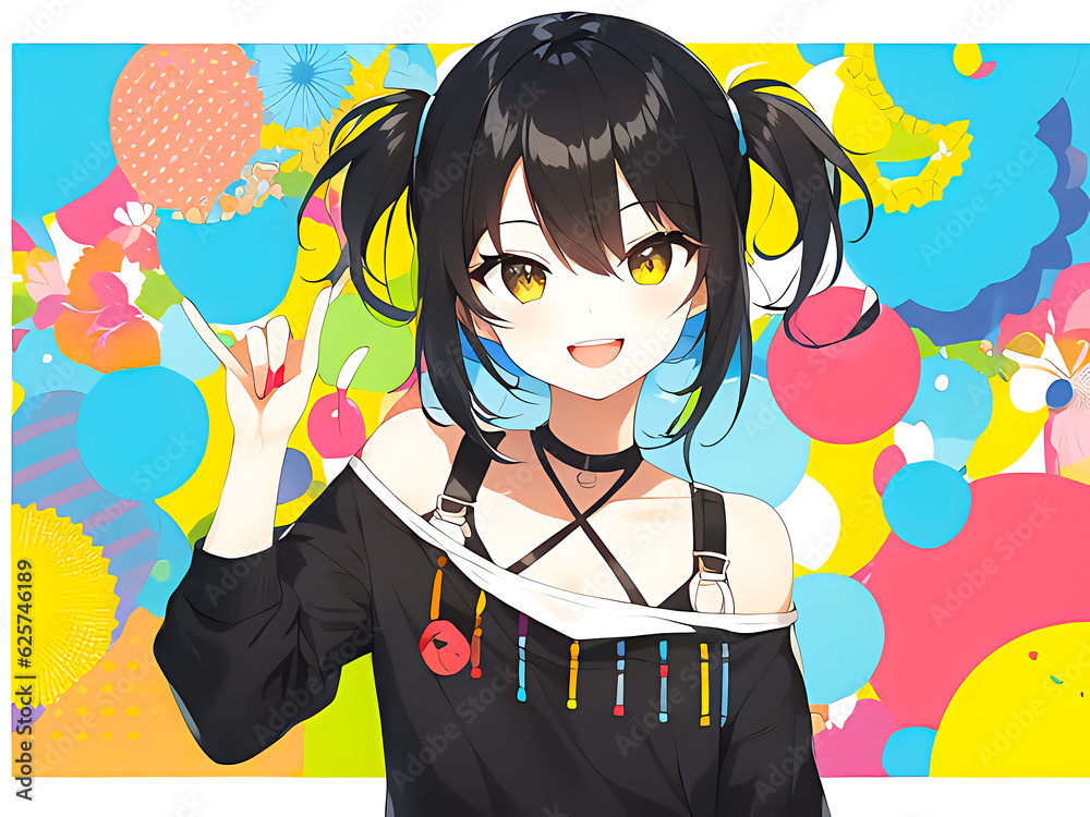 女の子のイラスト素材 女の子のイラスト素材