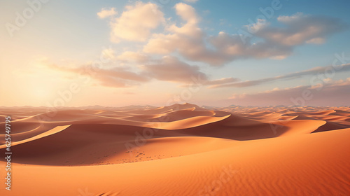 Sahara Desert landscape © ginstudio