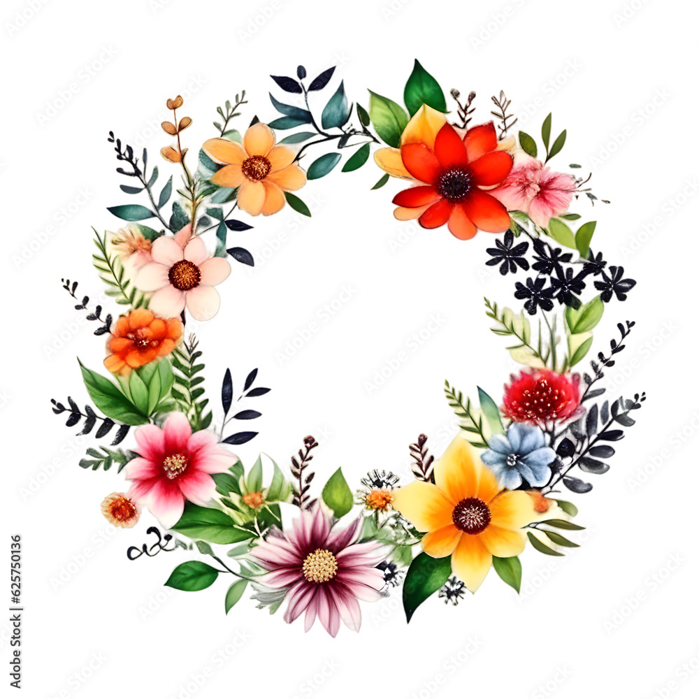 wreath of flowers png