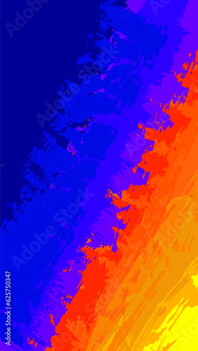 abstract grunge background, vector EPS10. Multicolor abstract wallpaper. Vivid backgrounds series. Bright colours. Vector without gradient with copy-space. High quality traced brushes