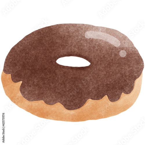 donut isolated on white