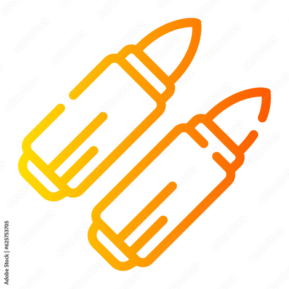 bullet Line Gradient Icon bullet Line Gradient Icon