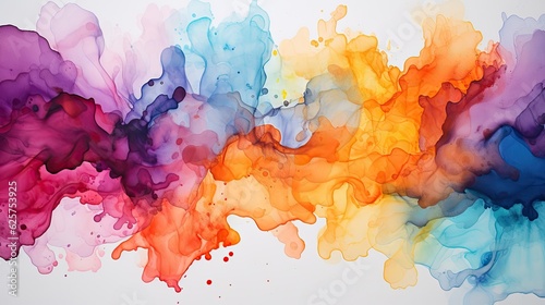 Watercolor splash