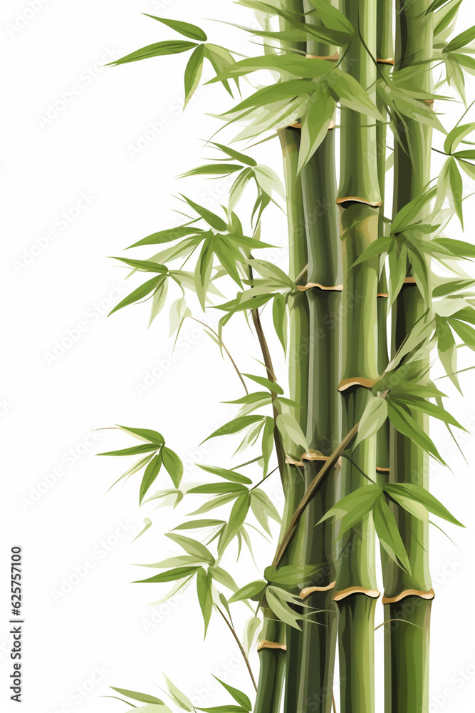 Fototapeta premium bamboo or bamboo shoots