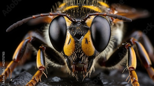 macro of a wasp © faiz