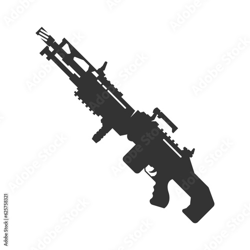 Firearms, gun icon logo design