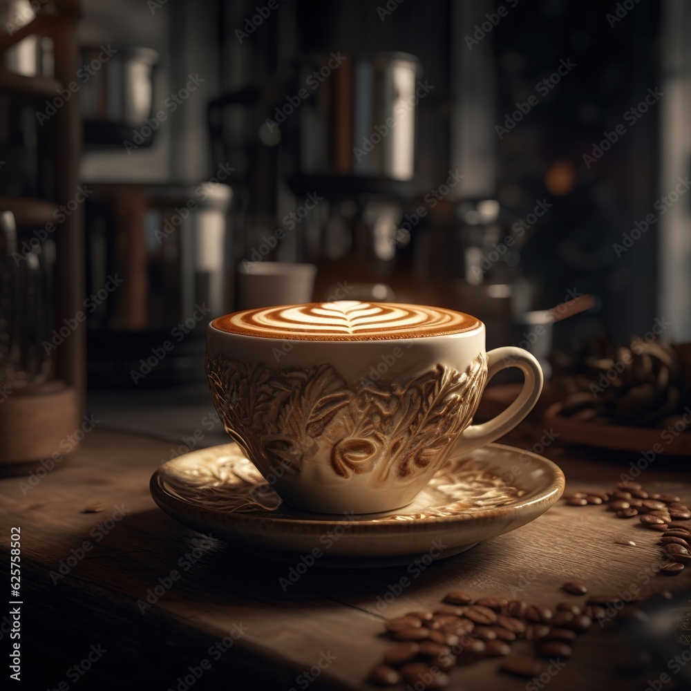 Fototapeta premium cup of coffee