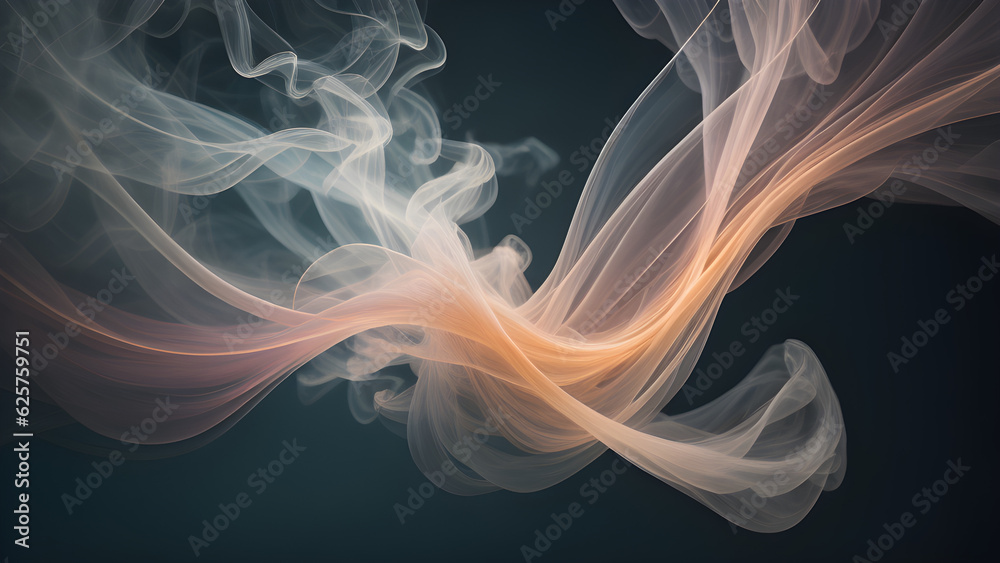 Fototapeta premium abstract smoke background IA