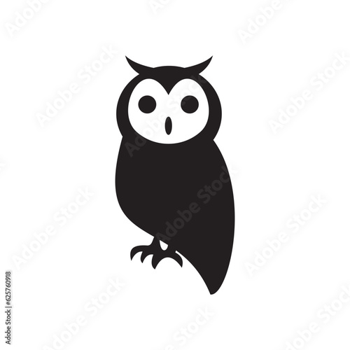 owl icon logo symbol illustration