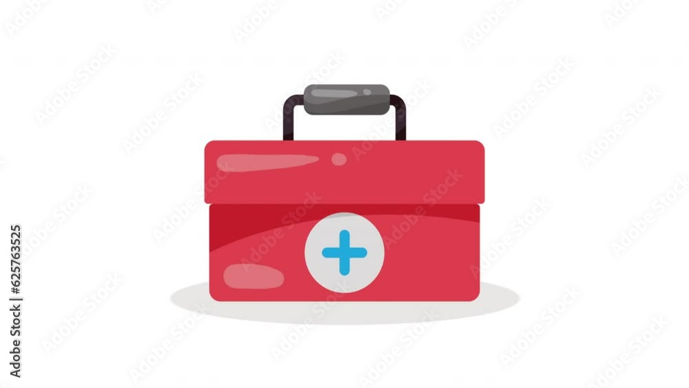 emergency service medical kit animation emergency service medical kit animation