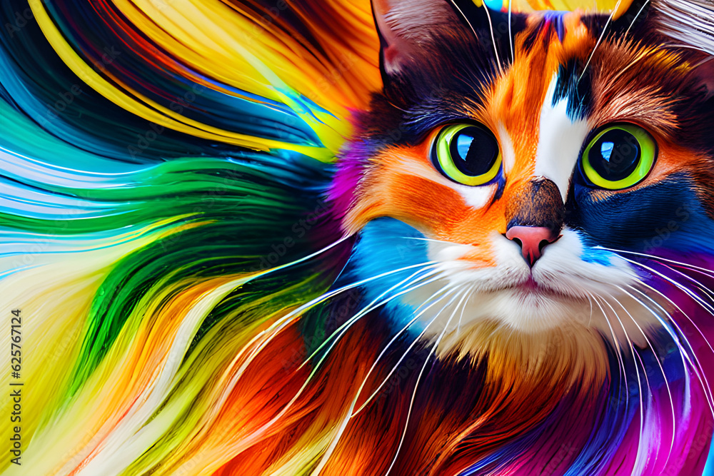 cat-splash, Generative AI cat-splash, Generative AI