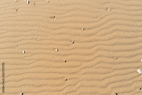 Aerial Serenity: Beautiful Beach Sand from Above