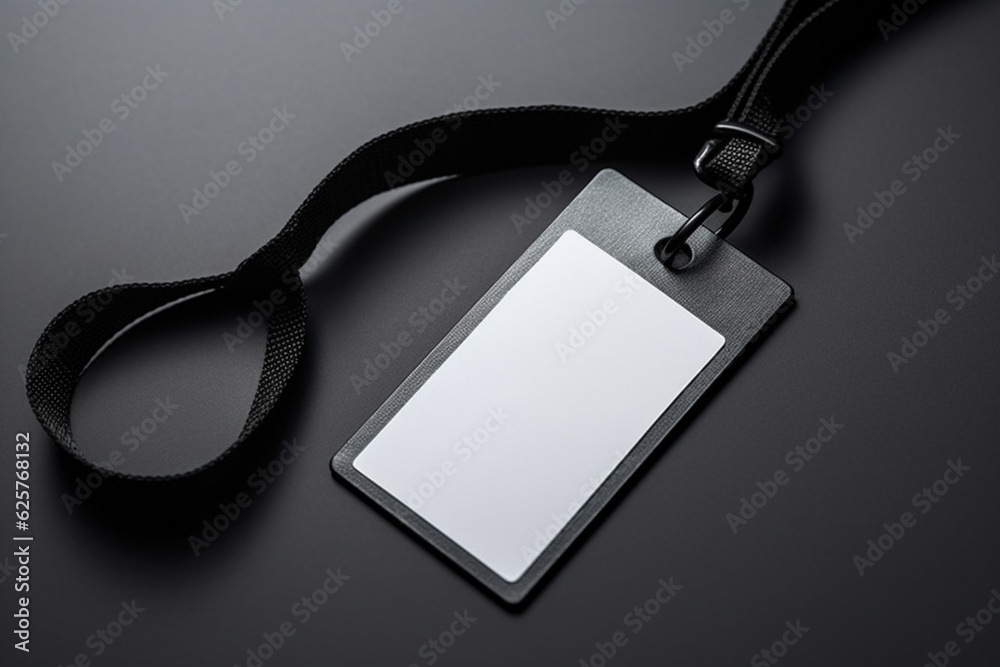 blank-badge-mockup-isolated-on-black-plain-empty-name-tag-mock-up