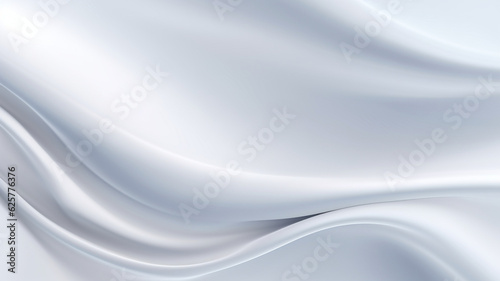 Abstract white background with smooth lines