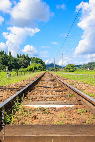 線路の彼方へ：明智鉄道の軌跡 photo