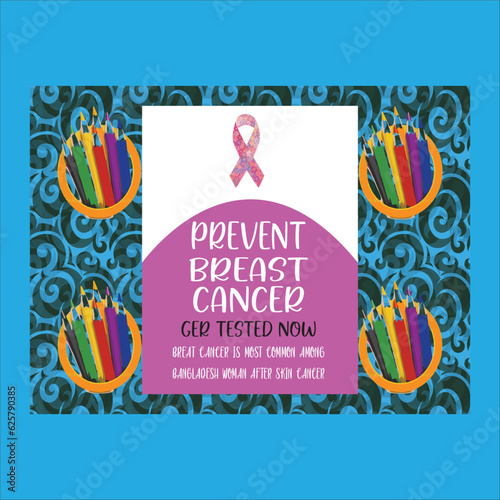 prevent breast cancer circular photo