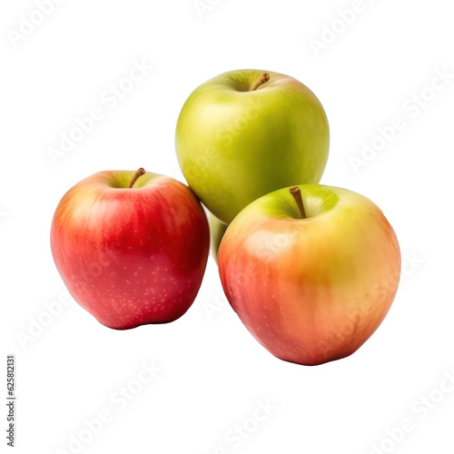 Fresh apples,Three apple