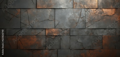 abstract background of metal texture surface  Generative 