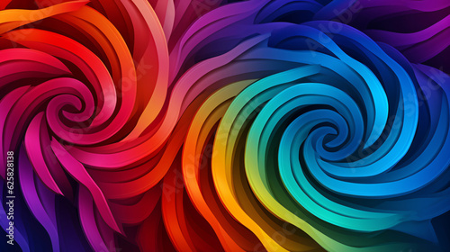 Spiral pattern background