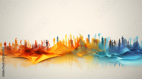Concept of diversity. Abstract, rendered

Generative AI
