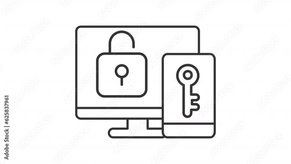 Internet surveillance animation set. Online security animated line icons. Data collection. Information gathering. Black illustrations on white background. HD video with alpha channel. Motion graphic Internet surveillance animation set. Online security animated line icons. Data collection. Information gathering. Black illustrations on white background. HD video with alpha channel. Motion graphic