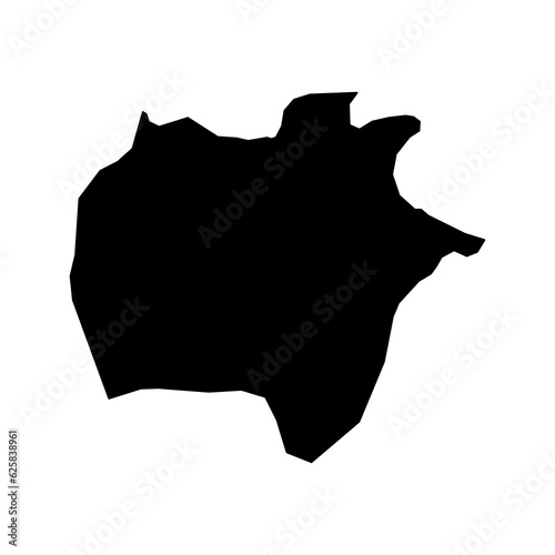 Ekiti state map, administrative division of the country of Nigeria. Vector illustration. photo