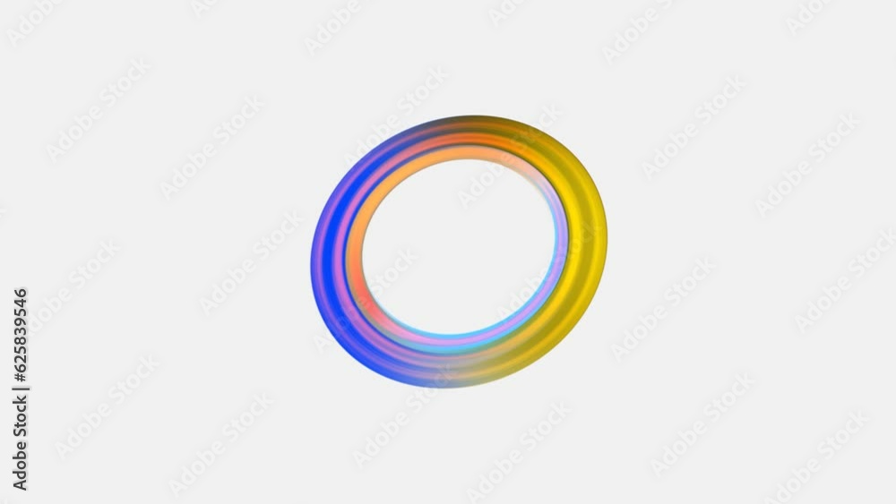 Swirl colorful circle animation Swirl colorful circle animation