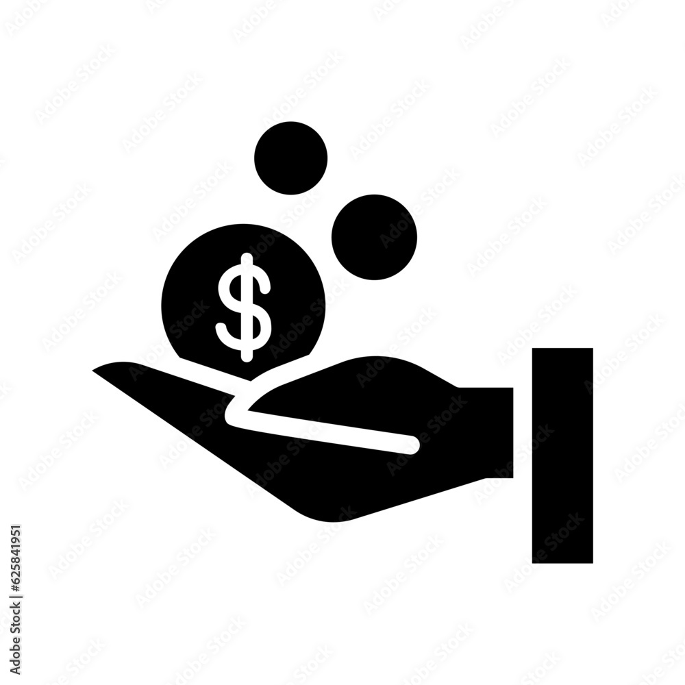 Fototapeta premium Dividend icon