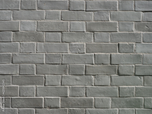 light green brick wall background