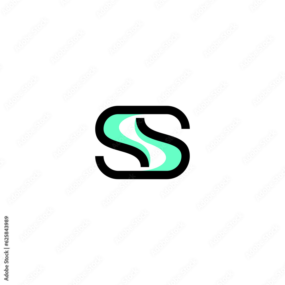 S Logo Modern Design. Letter S Line Logo S Logo Modern Design. Letter S Line Logo