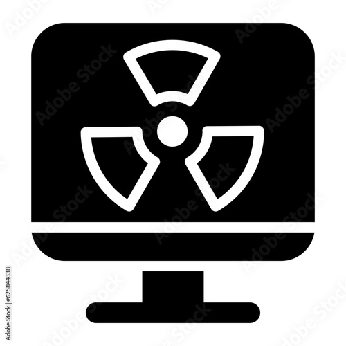 Nuclear reactor icon