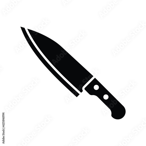 knife icon vector design template simple and modern