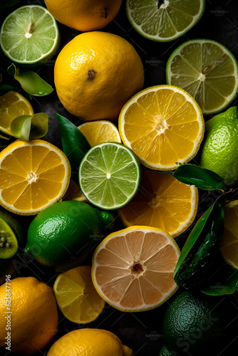 background picture of lemon  lime  green lemon  freshness  water drops