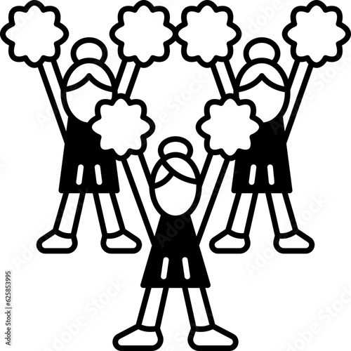 cheerleader  icon