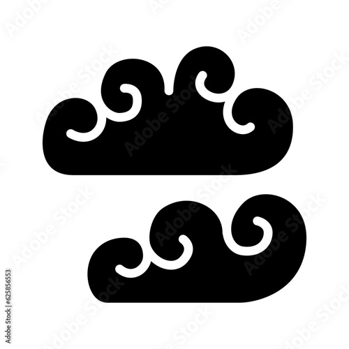 Chinese cloud icon