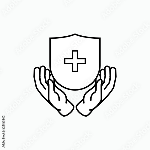 Herd Immunity Icon. Global Protection Symbol - Vector.