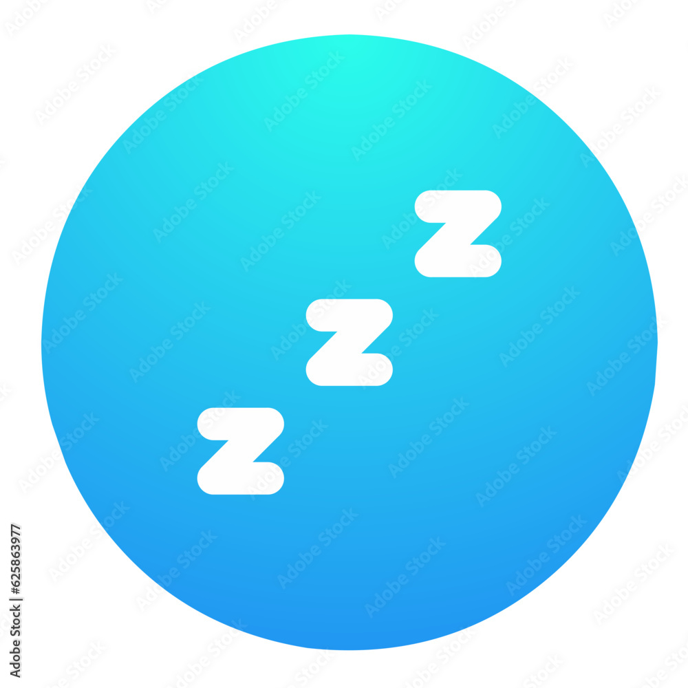 zzz sleep icon, snore icon, sleep icon button zzz sleep icon, snore icon, sleep icon button