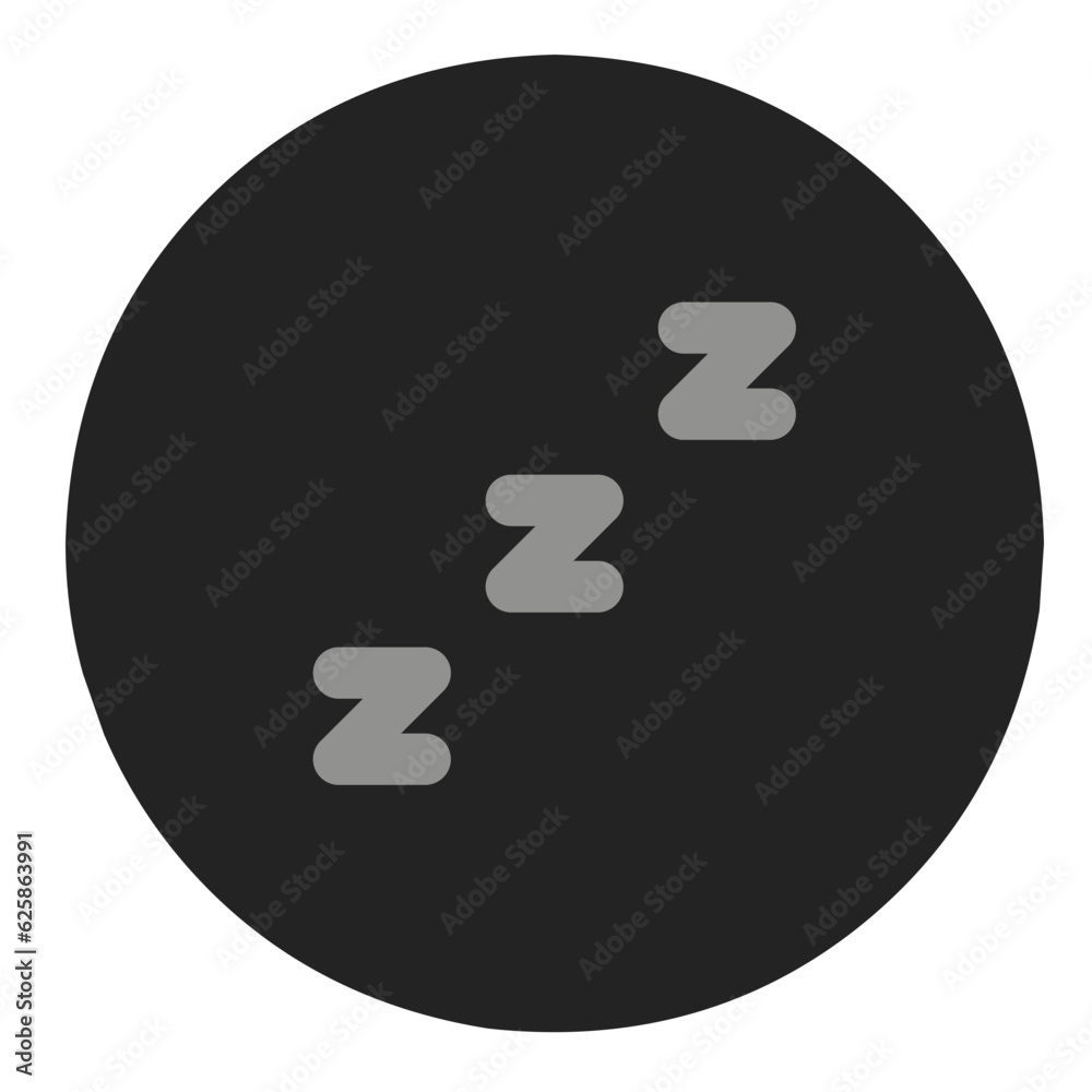 zzz sleep icon, snore icon, sleep icon button zzz sleep icon, snore icon, sleep icon button