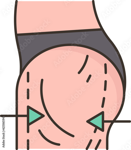 thigh  icon