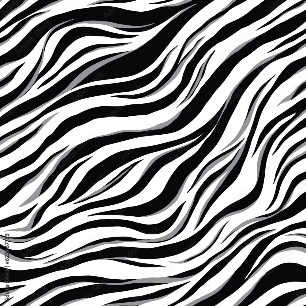 Abstract Zebra print seamless pattern design. Vector illustration background. Abstract Zebra print seamless pattern design. Vector illustration background.