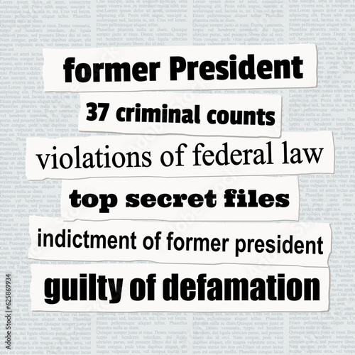 Former president criminal problems