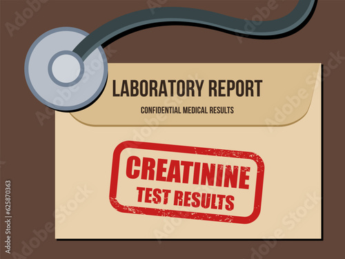 Creatinine medical test results