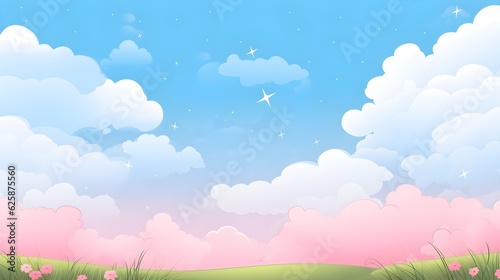 field and sky background