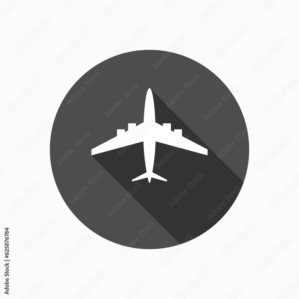 Plane Icon. Flight, Aircraft Symbol. Applied as Simple Design for Website, Presentation, or Application - Vector. Plane Icon. Flight, Aircraft Symbol. Applied as Simple Design for Website, Presentation, or Application - Vector.