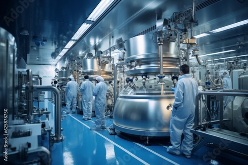 Pharmaceutical Manufacturing Plant, Generative AI