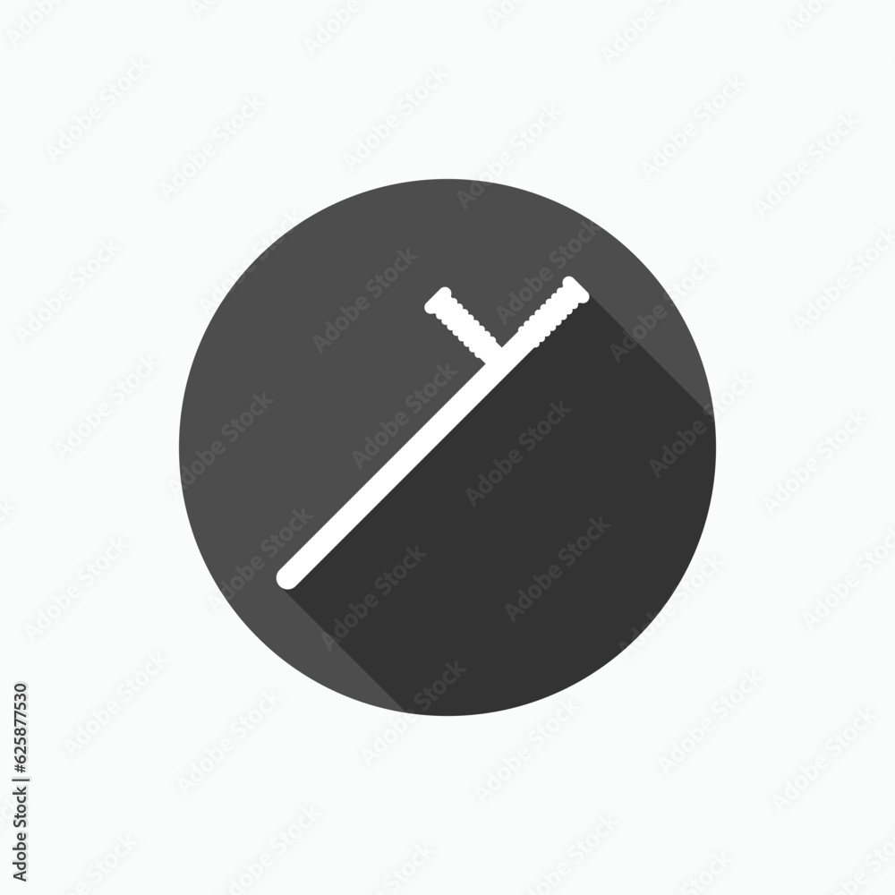 Police Stick Icon. Cops Baton Symbol - Vector, Sign for Design, Presentation, Website or Apps Elements. Police Stick Icon. Cops Baton Symbol - Vector, Sign for Design, Presentation, Website or Apps Elements.