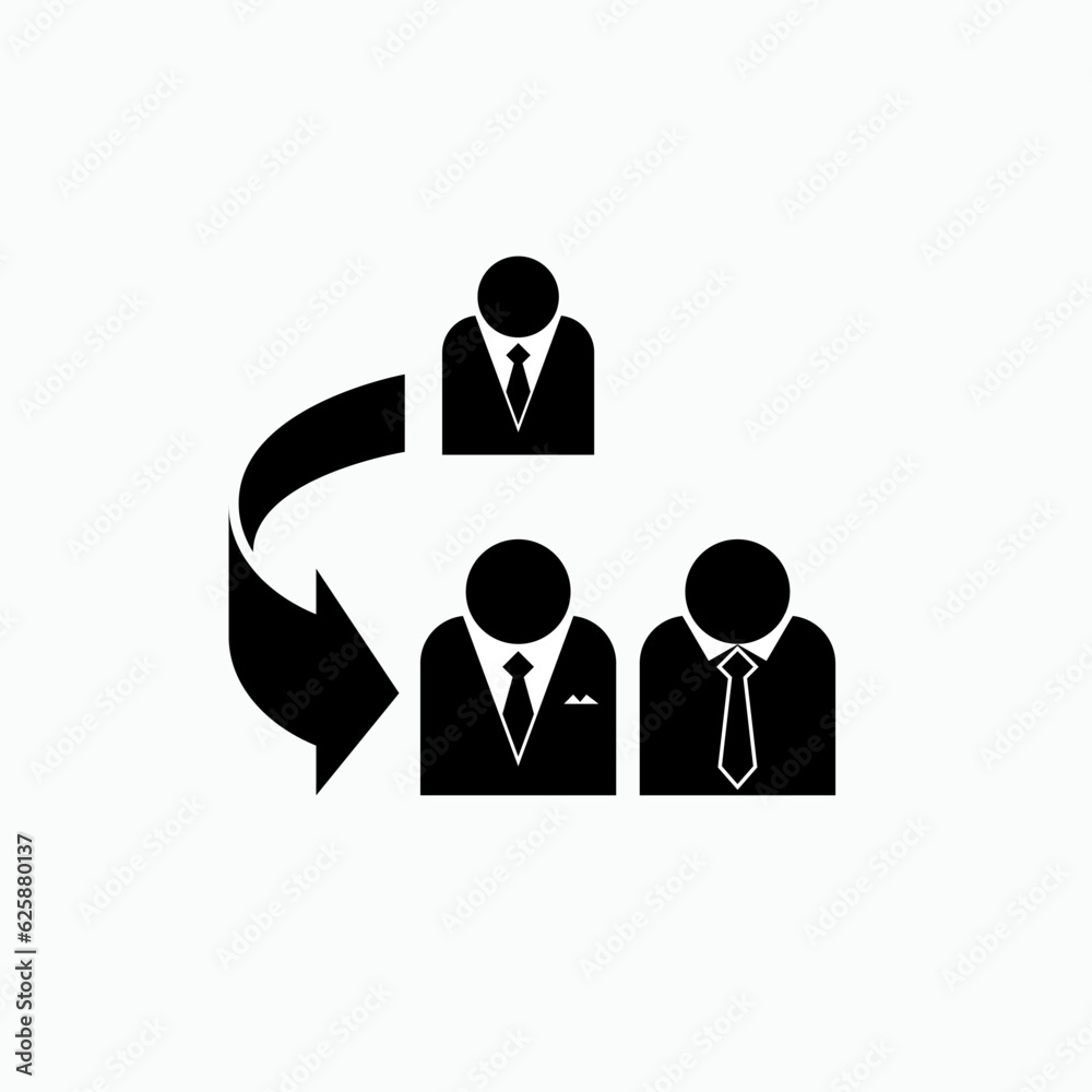 Referral Icon. Network Symbol As Simple Vector, Sign for Design and Website, Presentation or Application. Referral Icon. Network Symbol As Simple Vector, Sign for Design and Website, Presentation or Application.