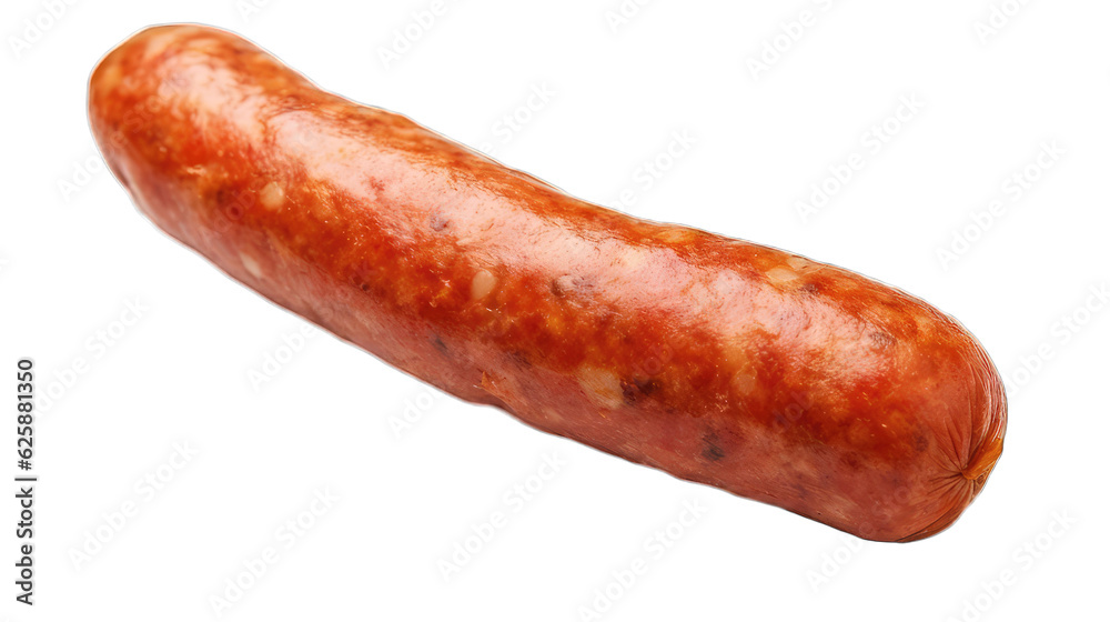 Sausage isolated on white background Sausage isolated on white background