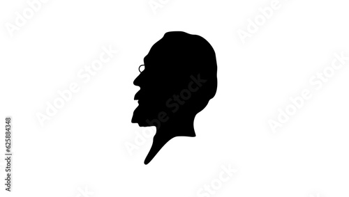 Bedrich Smetana silhouette