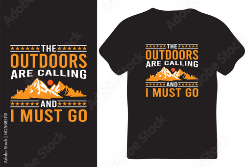 Outdoors T-Shirt Design for You